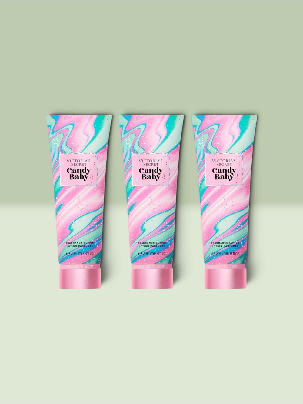 Victoria’s Secret CANDY BABY Fragrance Lotion ~ 8 fl.oz. ( Lot of 3 )